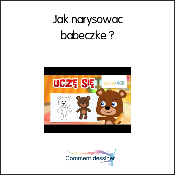 Jak narysować babeczkę